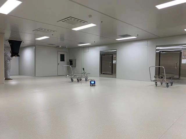 QS認(rèn)證無(wú)塵食品車(chē)間